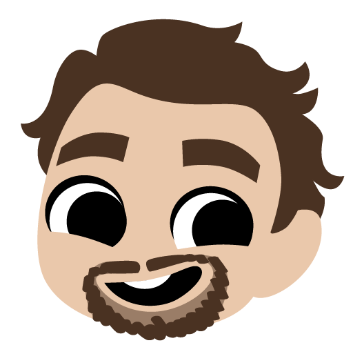 Chibi stylized head of Jonathan Yarbor